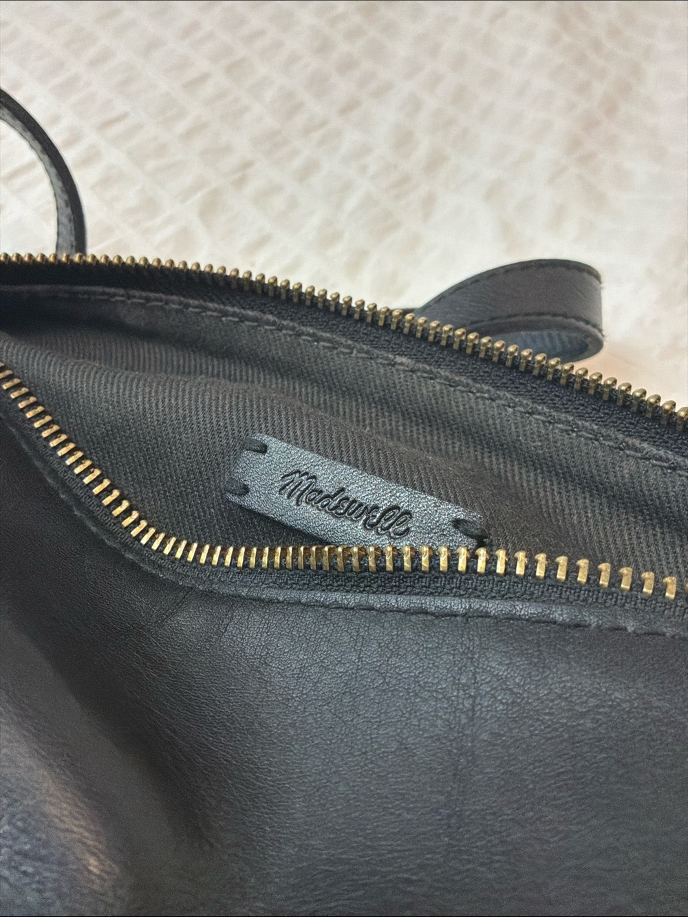 Madewell The Leather Mini Sling Bag - Picture 6 of 10